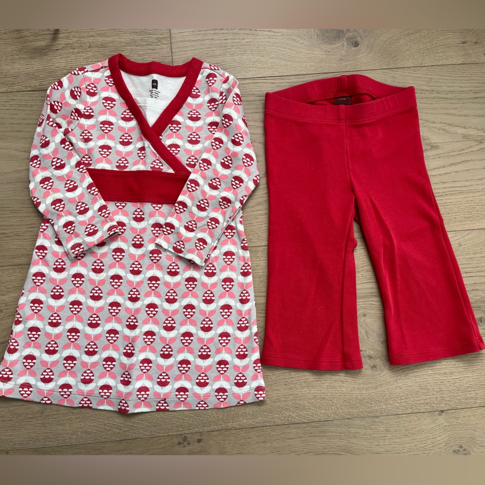 Nwot “Tea Collection” knit dress - size 18/24 mths
